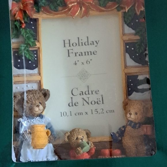 Vintage Holiday Picture Frame    Size 4"×6" - Picture 5 of 7